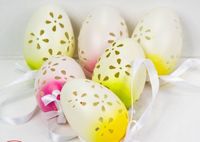 dekoracja wielkanocna jajka 6 szt.5251 Wie-0229