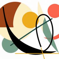 Plakat 60x60cm Ruch Sztuki