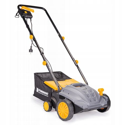 AERATOR WERTYKULATOR ELEKTRYCZNY Z KOSZEM 3w1 2400W AERACJA 32CM POWERMAT na Arena.pl