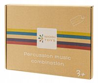 STOLIK MUZYCZNY EDUKACYJNY DREWNIANY CYMBAŁKI PERKUSJA ZESTAW MONTESSORI