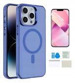 Etui do IPHONE 13 PRO MAX magsafe obudowa matowy kolory +folia ochronna TPU