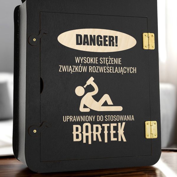 PREZENT NA URODZINY KANISTER BAREK 30 40 50 grawer zdjęcie 4