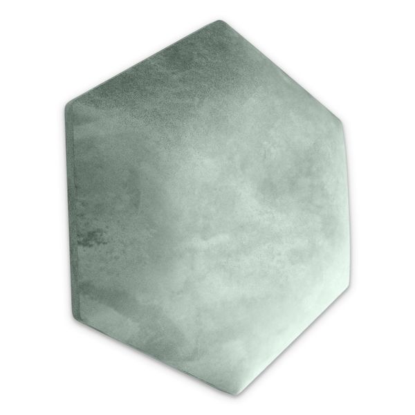 PANELE TAPICEROWANE PLASTER MIODU Heksagon MIĘTOWY 26cm x 30cm zdjęcie 1
