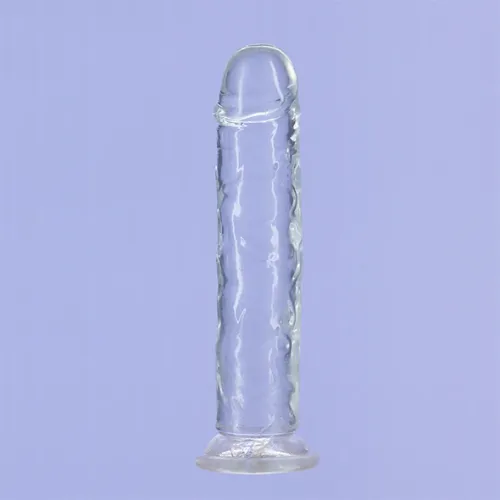 addiction crystal addiction vertical 18cm - transparentny model tpe na Arena.pl