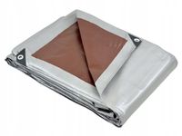 Plandeka 4x6 GRUBA 210G WZMACNIANA MROZOODPORNA WODOODPORNA PŁACHTA UV++