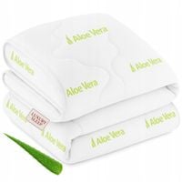 Antyalergiczna kołdra całoroczna ciepła aloe vera 160x200 Polska