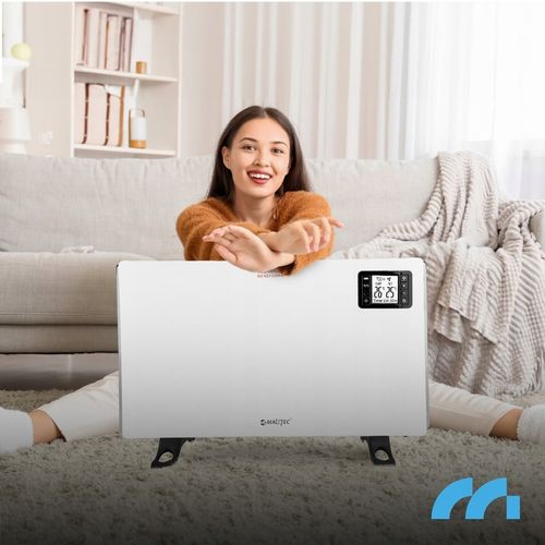 GRZEJNIK ELEKTRYCZNY KONWEKTOROWY TIMER TERMOSTAT PILOT MOCNY 2000W TURBO na Arena.pl