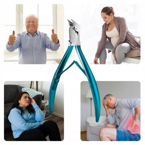 Cęgi Do Wrastających Paznokci Podologiczne Profesjonalne Obcinacz Prosty na Arena.pl