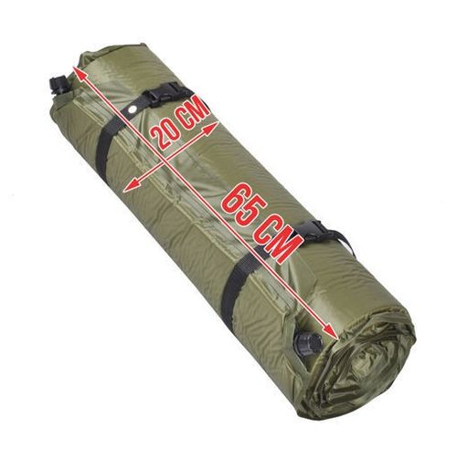 Materac samopompujący - zielony na Arena.pl