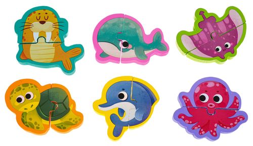 Drewniana Tablica + Puzzle Ocean na Arena.pl