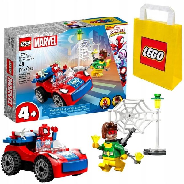 LEGO MARVEL 10789 SPIDEY SAMOCHÓD SPIDERMANA DOC OCK zdjęcie 1