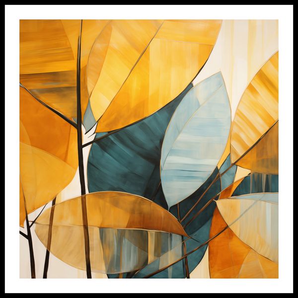 Plakat 80x80cm Harmonia Odcieni zdjęcie 3