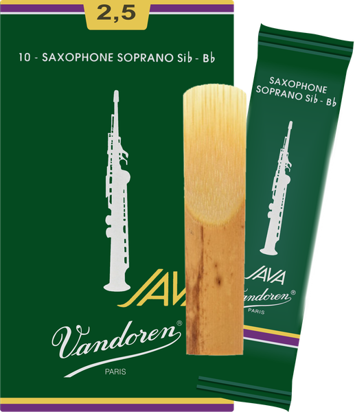 Stroik saksofon sopranowy sopran 2,5 Vandoren JAVA SR3025 1 szt. zdjęcie 1