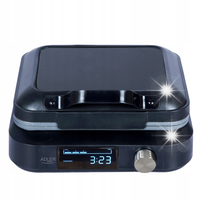 Gofrownica Adler Gofrownica 2200W Adler AD3087 2200 W czarny