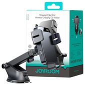 zestaw uchwytów joyroom jr-zs219 z ładowarką indukcyjną qi (czarny)