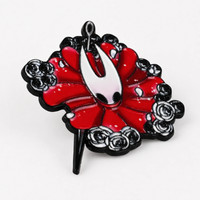 Hornet | 5 cm | Metal Emalia | Przypinka Gamingowa | Hollow Knight