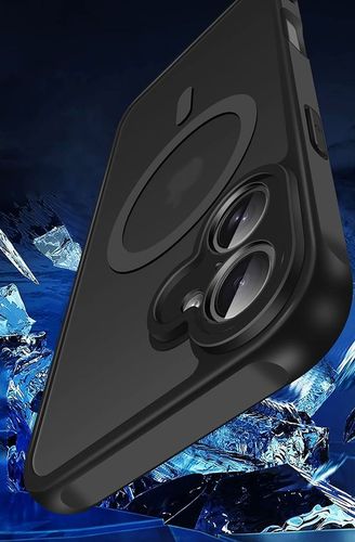 Etui do iPhone 16 do MagSafe MATT CASE WZMACNIANE 360° Szkło 5D PREMIUM na Arena.pl