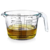 Miarka Kuchenna Szklana Duża Kubek do Odmierzania Produktów Spożywczych 1L