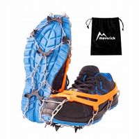 Aga Ochraniacze na buty raki antypoślizgowe z 8 kolcami. 35-40