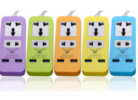 PRZEDŁUŻACZ Listwa zasilająca zasilacz 10A 2 USB