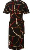 Dorothy Perkins Czarna Sukienka w Paski - 36 / S