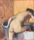 Naked lady, Edgar Degas - plakat 70x100 cm