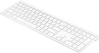 HP Wht Pav Wl Keyboard 600