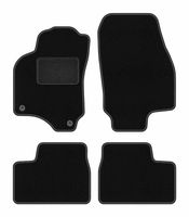 Dywaniki welurowe do: Opel Astra G 1998-2009 cabrio, coupe, bertone czarne