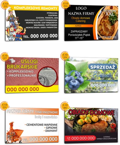 Tabliczka reklamowa szyld dibond 40x30 NADRUK udładanie kostki brukowej na Arena.pl