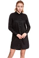 DAMSKA SUKIENKA WRANGLER LS UTILITY DRESS BLACK W9063LR01 M