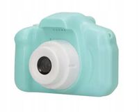 APARAT FOTOGRAFICZNY CYFROWY DLA DZIECI KAMERA ZABAWKA 40Mpx GRY+KARTA 32GB