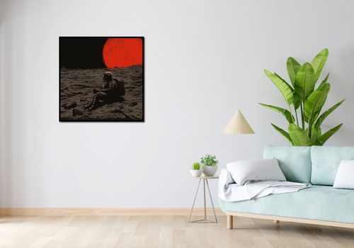 Plakat 80x80cm Samotność w Kosmosie na Arena.pl