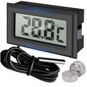 af23 termometr elektroniczny lcd z sondą do akwarium