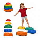 Ścieżka Edukacyjna Sensoryczna Kamienie Kolorowe Równowaga 5szt
