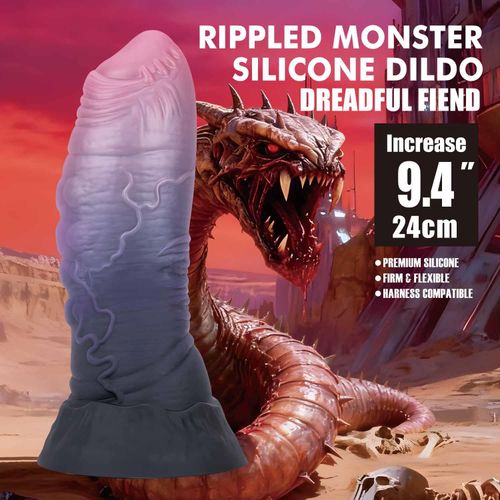 dildo silikonowe mackowate power monsters 24 cm na Arena.pl