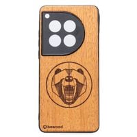 Drewniane Etui Bewood do OnePlus 12 NIEDŹWIEDŹ MERBAU