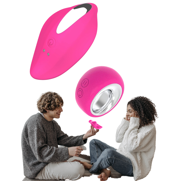 Wyjątkowy Wibrator Masażer Do Majtek Dla Par Pilot zdjęcie 15