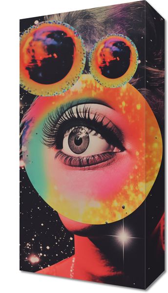 Obraz 20x40cm Oko w Kosmosie zdjęcie 1