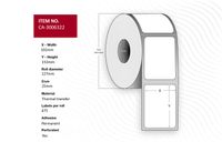 Capture Label 102 x 152mm, Core 25mm,