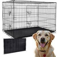 KLATKA METALOWA KOJEC TRANSPORTER DLA PSA KOTA ZWIERZĄT XXL