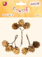 szyszki na druciku  9szt. | szysz-70