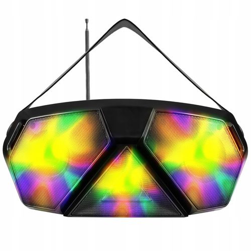 KOLUMNA GŁOŚNIK BEZPRZEWODOWY BOOMBOX MOBILNY SYSTEM NAGŁOŚNIENIOWY BAZOOKA na Arena.pl