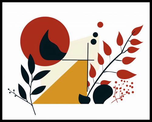 Plakat 76x60,5cm Ogień i Flora na Arena.pl