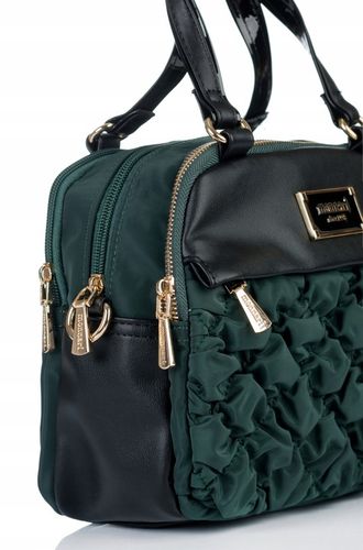 TOREBKA LISTONOSZKA MONNARI PIKOWANA SPORTOWA POJEMNA 3 KOMOROWA Zielona na Arena.pl