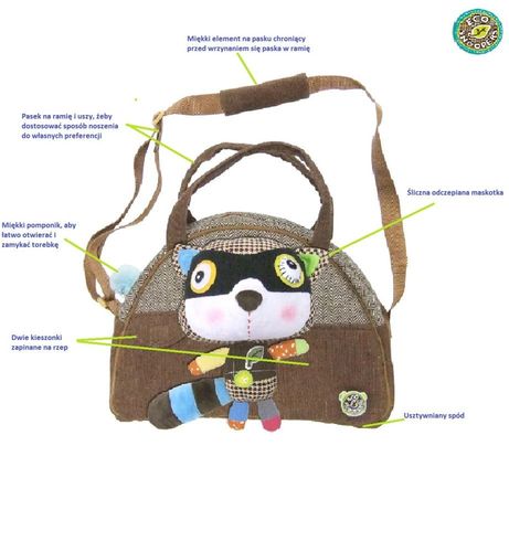 Torebka EcoSnoopers Monster na Arena.pl