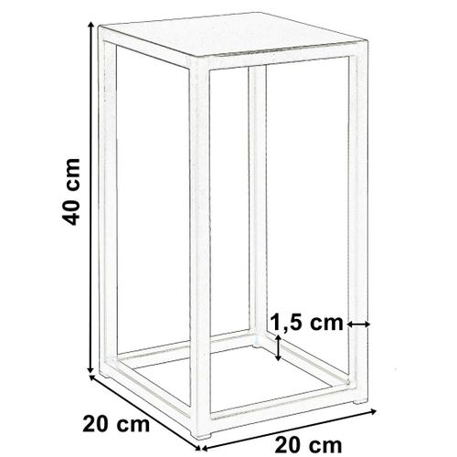 Kwietnik Piatto loft 40 cm czarny na Arena.pl