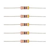 5x rezystor 2.2 Ohm tolerancja 5% moc 1W 2.2R