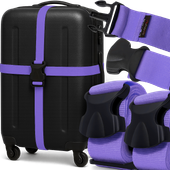 2X PAS ZABEZPIECZAJĄCY DO WALIZKI TORBY BAGAŻU MOCNY PASEK SPINAJĄCY BAGAŻ