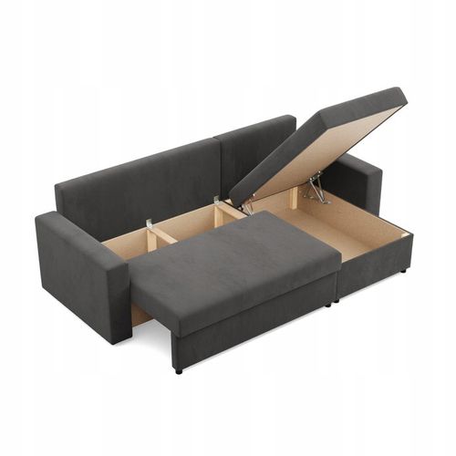 Narożnik Rozkładany z Funkcją Spania z Prostym Bokiem ROGÓWKA Neo na Arena.pl