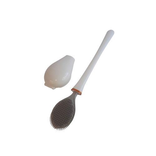 Szczotka Silikonowa do WC Toalety ścienna Biała na Arena.pl